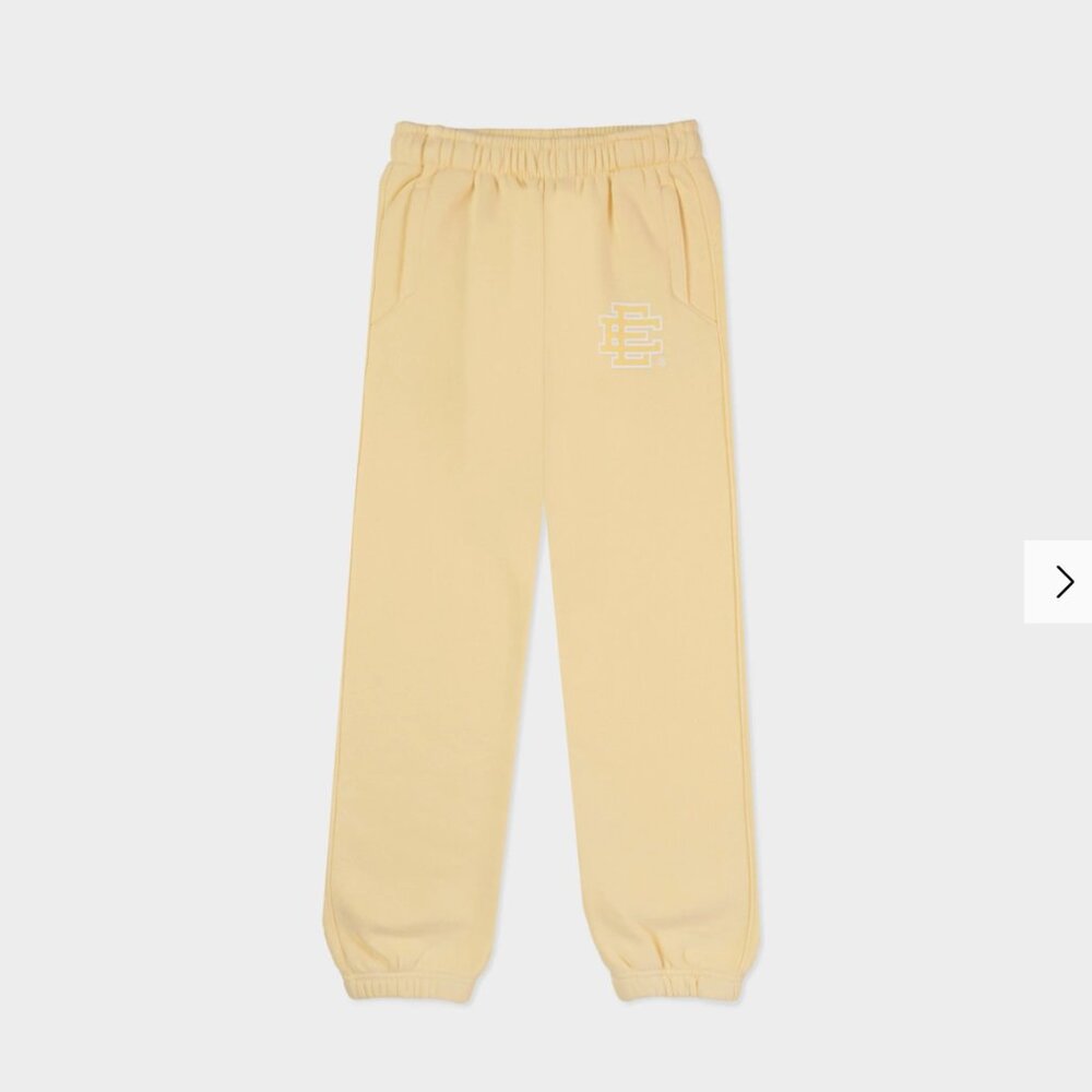 Eric Emanuel Kids Sweatpants size Youth M brand new w/tags color Yellow